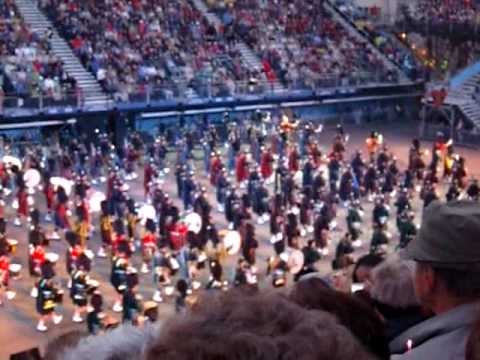 Pipes and Drums at Edinburgh Military Tattoo 2009