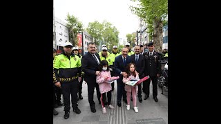 Vali Yavuz, Yayaların Güvenliği İçin Sahadaydı