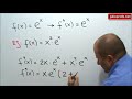 Reglas para derivar funciones exponenciales