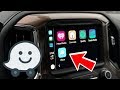 Waze Demo - Apple CarPlay (iOS 12)
