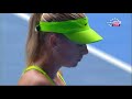 21.01.2012 Australien Open Maria Sharapova def. Angelique Kerber 1st set 2/4
