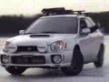 Subaru WRX snow drift