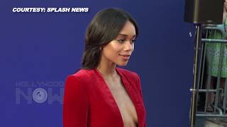 Laura Harrier WOWS With Cleavage Show At 'Spider-Man: Homecoming' Premiere Laura Harrier WOWS With Cleavage Show At 'Spider-Man: Homecoming' Premiere