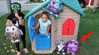Game Master Mask Toys Delivery to Playhouse - Funny Videos for Kids