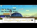 How To Make Airline Website Using html and css