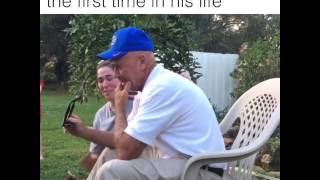 Grandad See's In Colour for the first Time! Grandad See's In Colour for the first Time!