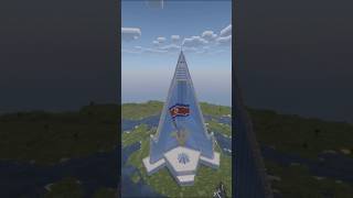 Ryugyong Hotel North Korea Minecraft Build Timelapse