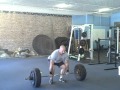 Team Outlaw Squat and Clean work