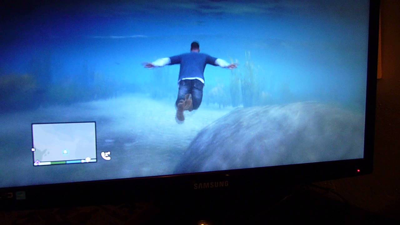 GTA 5 gameplay freestyle - Nager sous l'eau dans GTA V GTA 5 gameplay freestyle - Nager sous l'eau dans GTA V