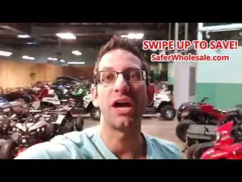 HYPER Motorsports SaferWholesale.com Deals Today! 50cc 110cc 125cc Scooter Atv Golf Cart Dirt Bike