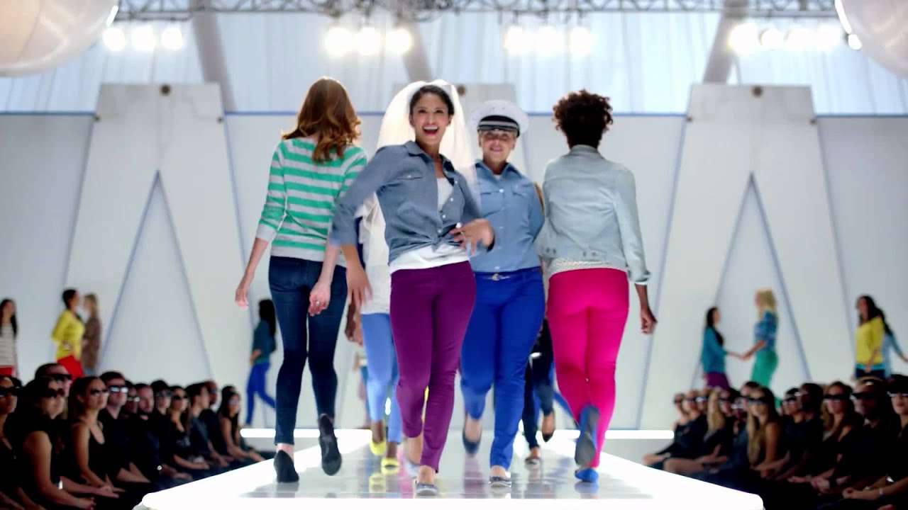 Comercial BSB - Old Navy pasarela Rockstar en espaÃ±ol 1992012 ...