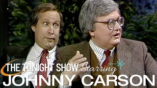 Chevy Chase Impersonates Siskel & Ebert Carson Tonight Show