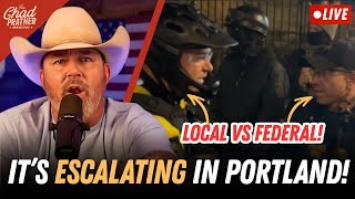 Judge Green Lights Federal Troops In Portland Dhs Officers Confront Portland Police