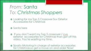Crossover Suv Exterior Accessories - Top 5 of Christmas Gift List