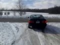 93 BMW 525i Spinning Out