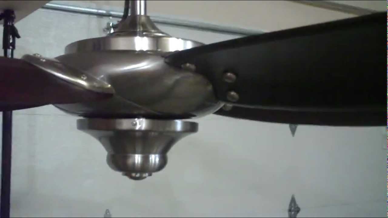 56" Hampton Bay Altura Ceiling Fan - YouTube