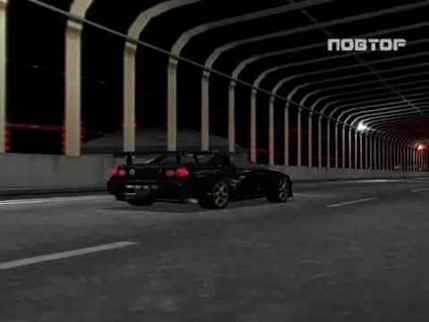 TXR2 Shutoku Battle 2 Honda NSX Phantom Racer vs Nissan Skyline 34 GTR