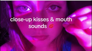 ASMR | close-up intense kisses & positive affirmations