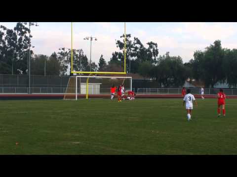 #16 by Cerritos saves a goal! What a play
