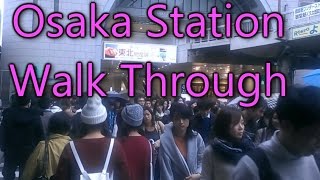 Osaka Station Walk Through | The Boundless Journey