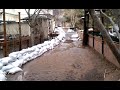 Aftermath of flooding at Ruth's Diner in Utah's Emigration Canyon