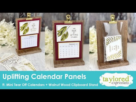 Clipboard Calendar Cards - Sweet Clipboard Calendar Cards - Sweet
