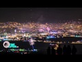 2014 New Year's Fireworks in Cluj, Romania [time-lapse]