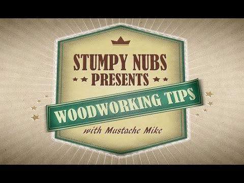 Stumpy Nubs Woodworking Tip #3- End messy paint can rims!