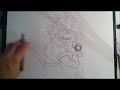 dessiner personnage dragon ball gt