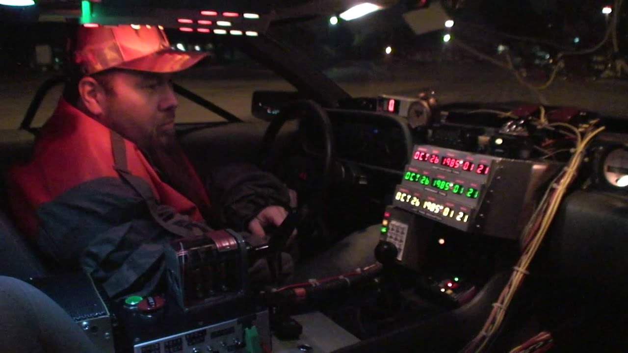 BTTF Delorean Time Machine Replica For Sale - YouTube