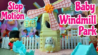 Baby Windmill Park Stop Motion - Sylvanian Families / Calico Critters New for 20