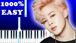 BTS - Filter (1000% EASY Piano Tutorial)