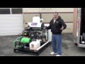 HotJet 1 - Skid Unit, Drain Line Sewer Jetter / Hot Water