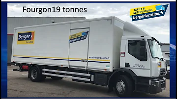 Quel camion fait 19 tonnes ?