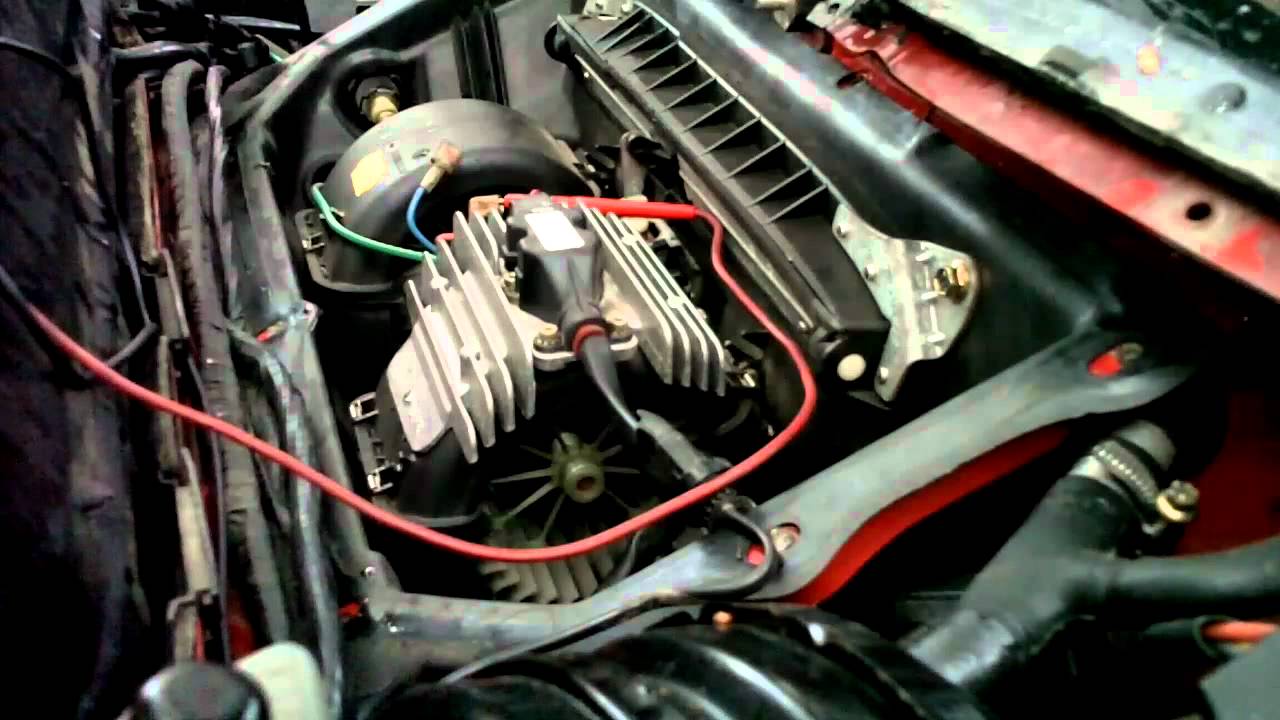 how to remove the Mercedes R129 320 500 600sl blower motor - YouTube