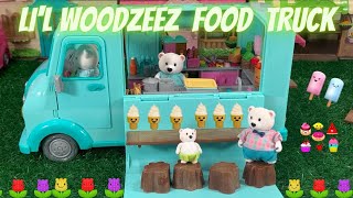 Lil Woodzeez Food Truck - Fun Kids Toys Video - Toy Play For Kids And Toddlers
