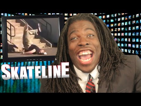 SKATELINE - Jamie Foy Slam, Chris Joslin Part, Jeff Dechesare Inward Heel, Andy Roy