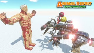 Armored An Vs Crimson Vortex Animal Revolt Battle Simulator Tamat