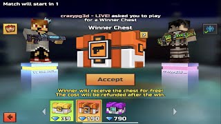 Pixel Gun 3D 1V1 Against Crazy Pg3D
