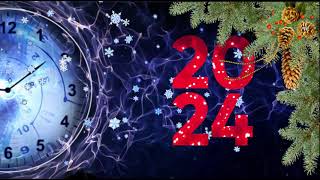 Футаж❄️ Новогодние Часы🕛 Новогодняя Сказка❄️Background New Year's Clock