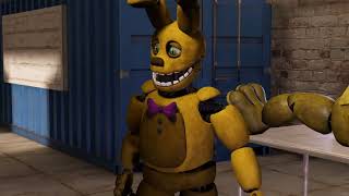 [Fnaf Sfm] Спрингбонни Не Смог Спасти Своих Друзей (Фнаф Анимация)