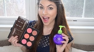 My March Favorites! & MAKEUP BRUSH SET GIVEAWAYS! | Kayleigh Noelle