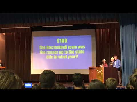 Rockville Jr/Sr High school's Jeopardy Game Show (Part 1)
