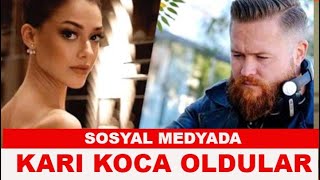 Dilan Çiçek Deniz Ile Thor Saevarsson Karı-Koca Oldu