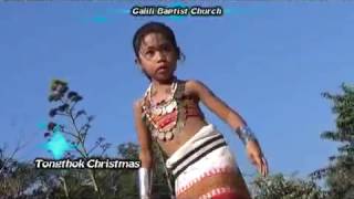 Christmas Kokborok song mwthangnai Jisu- Sriti Debbarma(Galili baptist church)