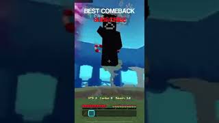 The Best Comeback?