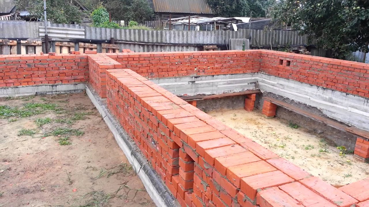 Выложить цоколь из кирпича Выложить цоколь из кирпича