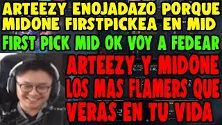 (SUBTITULADO) ARTEEZY Y MIDONE SON HUMILLADOS Y PELEAN TODO EL DOTA | DOTA 2