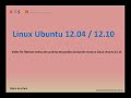 Resetar senhas de usuários esquecidas (incluindo root) no Linux Ubuntu 12 10