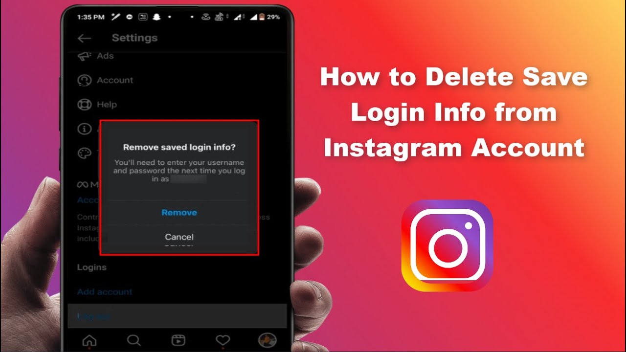How to Remove a Remembered Account on Instagram in How to Remove a Remembered Account on Instagram in